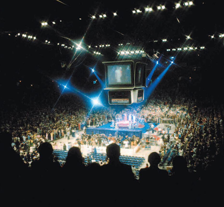 20世纪80年代早期的安利大会现场